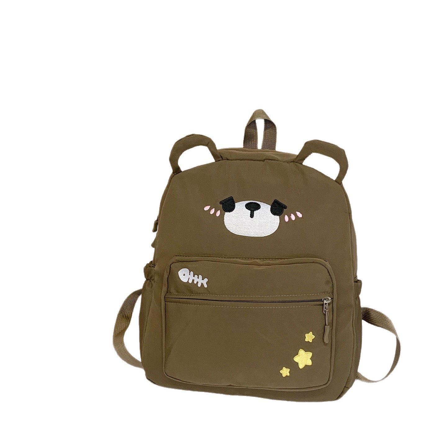 Caricatura encantadora oso, mochila para niños y niñas, mochila para estudiantes de escuela primaria de gran capacidad, nueva mochila infantil transfronteriza