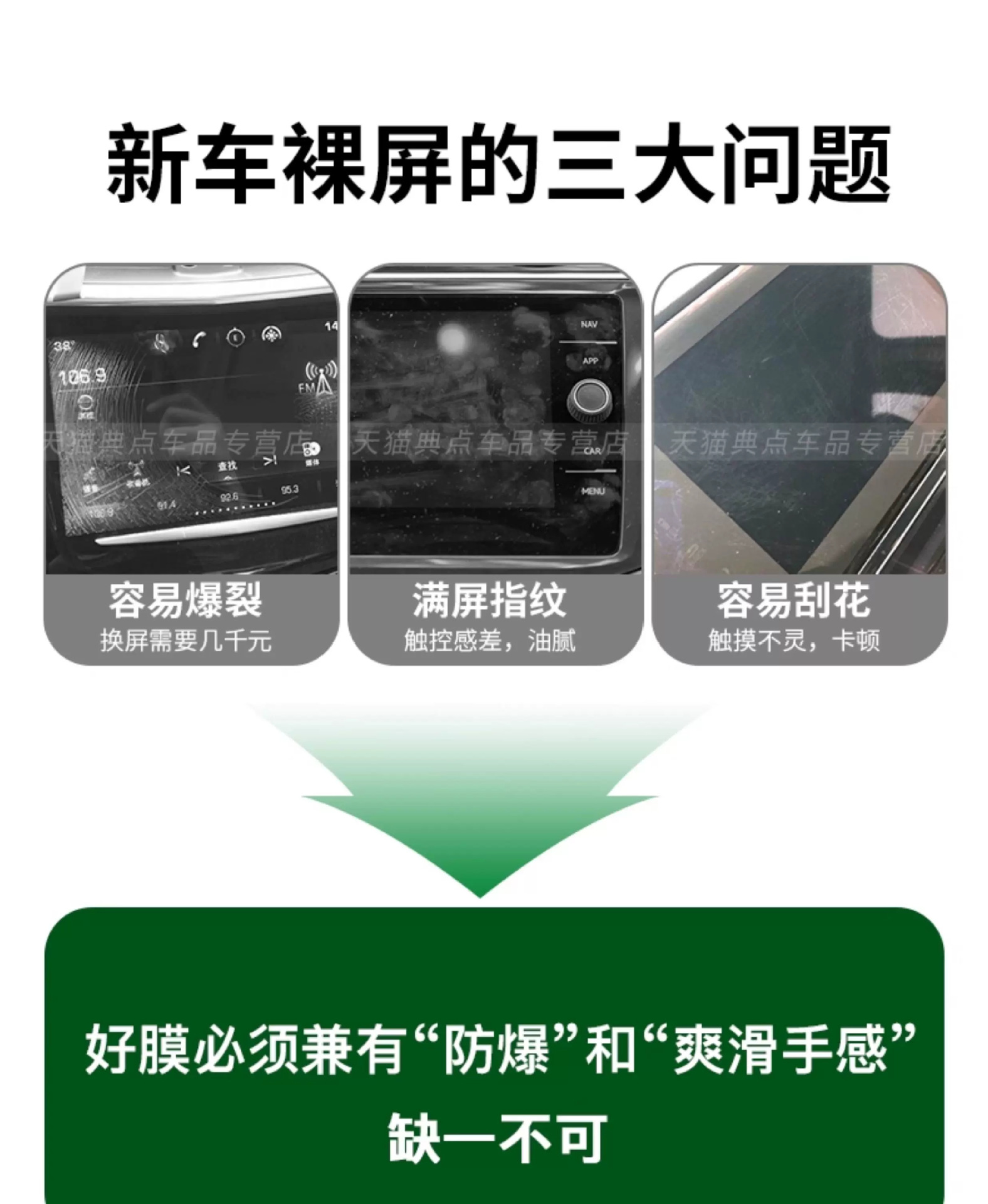 Suitable for the rear door control screen of the 2026 BMW 7 Series/i7; interior film for the 735/740li