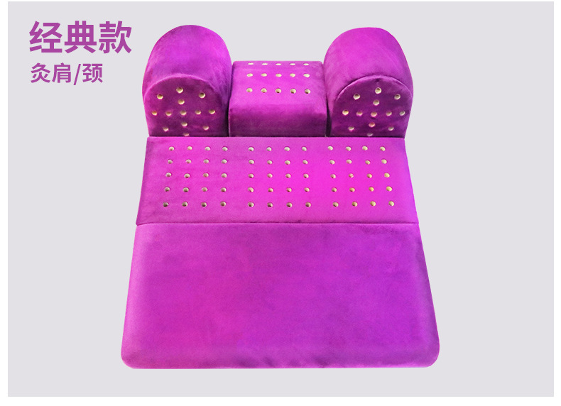 Pine Wood Moxibustion Box with 54 Moxa Sticks for Neck Shoulder Ear Warming Therapy in use