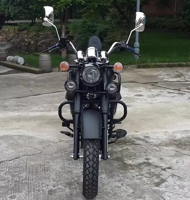 Retro Motorcycle Sports Car 200Cc National Iv Efi Can Be Licensed Storm Harley Prince Fuel Straddle Street Motorcycle