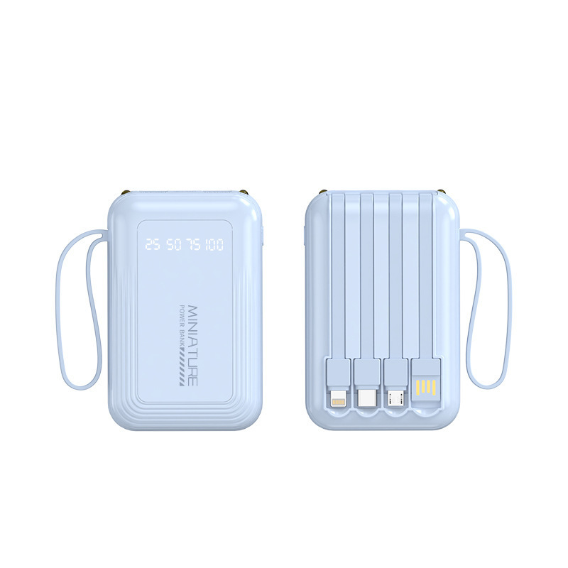 3C パワーバンク高速充電ケーブル付き大容量卸売 20,000 mAh ミニモバイル電源ギフトカスタムロゴ|undefined