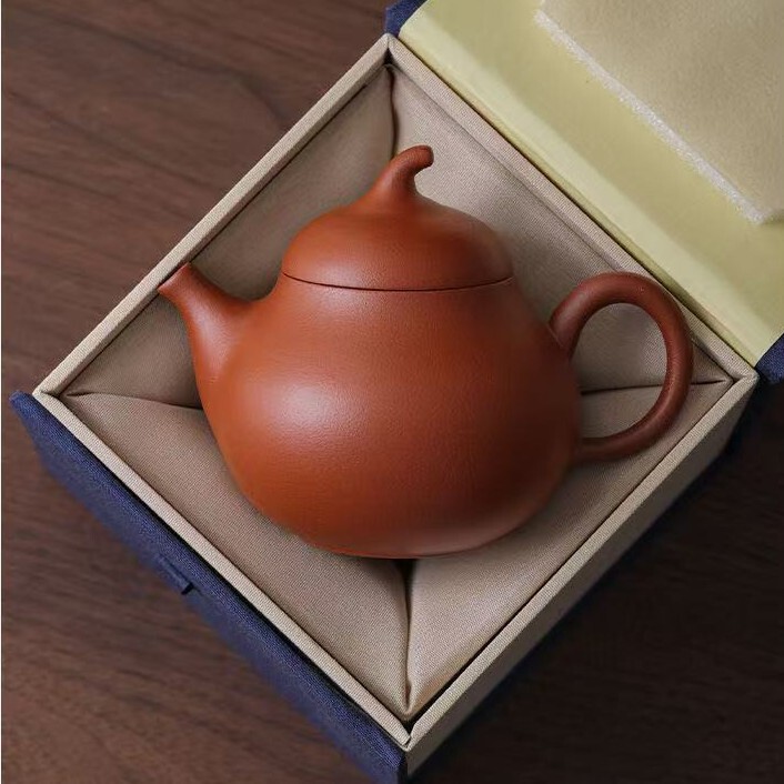 Orange Peel Purple Sand Pot Pear Zhu Mud Pot Siting Purple Sand Pot Large Capacity Ball Hole Filter Household Purple Sand Teapot Tea Set Orange Peel Purple Sand Pot Pear Zhu Mud Pot Siting Purple Sand Pot Large Capacity Ball Hole Filter Household Purple Sand Teapot Tea Set