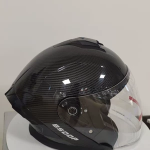 Jrte motosiklet dəbilqəsi, qış velosiped dəbilqəsi, Bluetooth-lu ikili linzalı dəbilqə