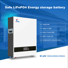 5-15kwh太阳磷酸铁锂电池51.2V壁挂式光伏储能电池solar锂电池