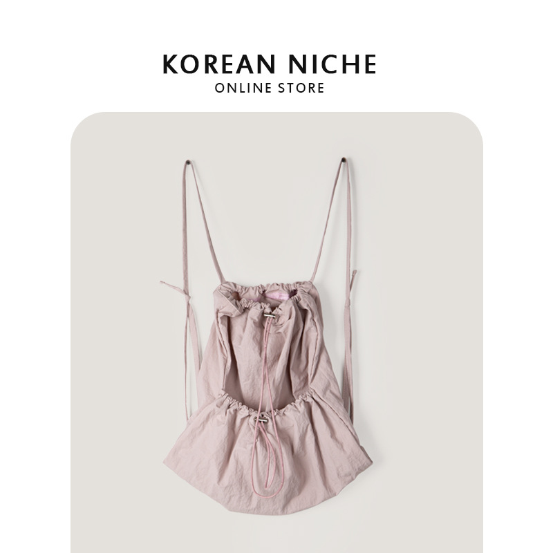 Mochila de Nailon Transpirable y Ligera de Estilo Harajuku Informal Unisex para Mujer, Verano 2023