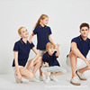 Polo, T-shirt, overall, family style