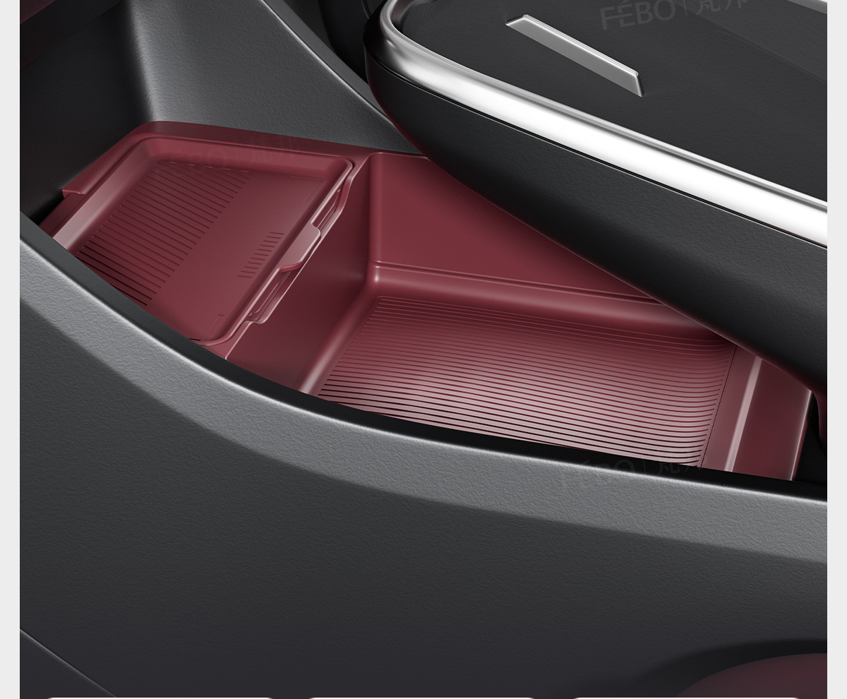 Suitable for Buick Lacrosse Lower Center Console Silicone Storage Box, Storage Box, Glasses Case, Accessories, Interior Decoration Items