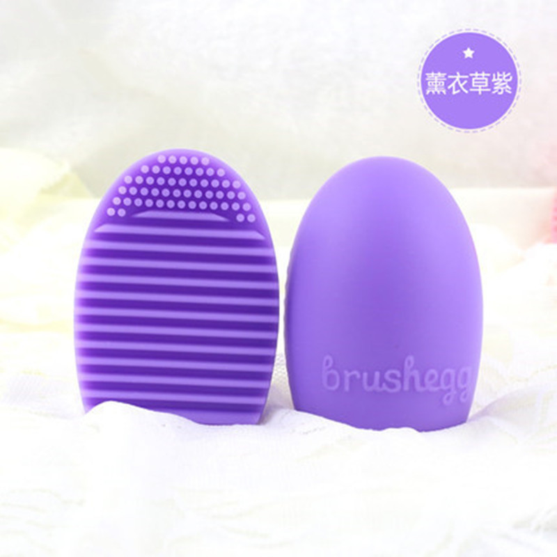 FUENTE productos de fábrica cepillo de maquillaje huevo cepillo de silicona Universal de maquillaje cepillo de limpieza lavado de cara cepillo de huevo
