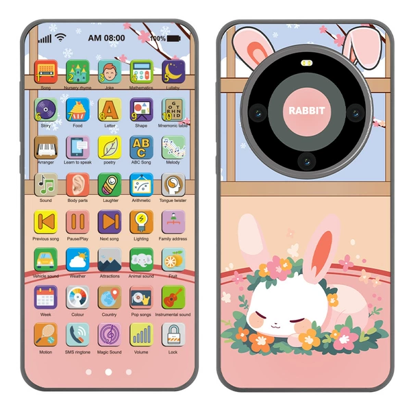 Pink rabbit