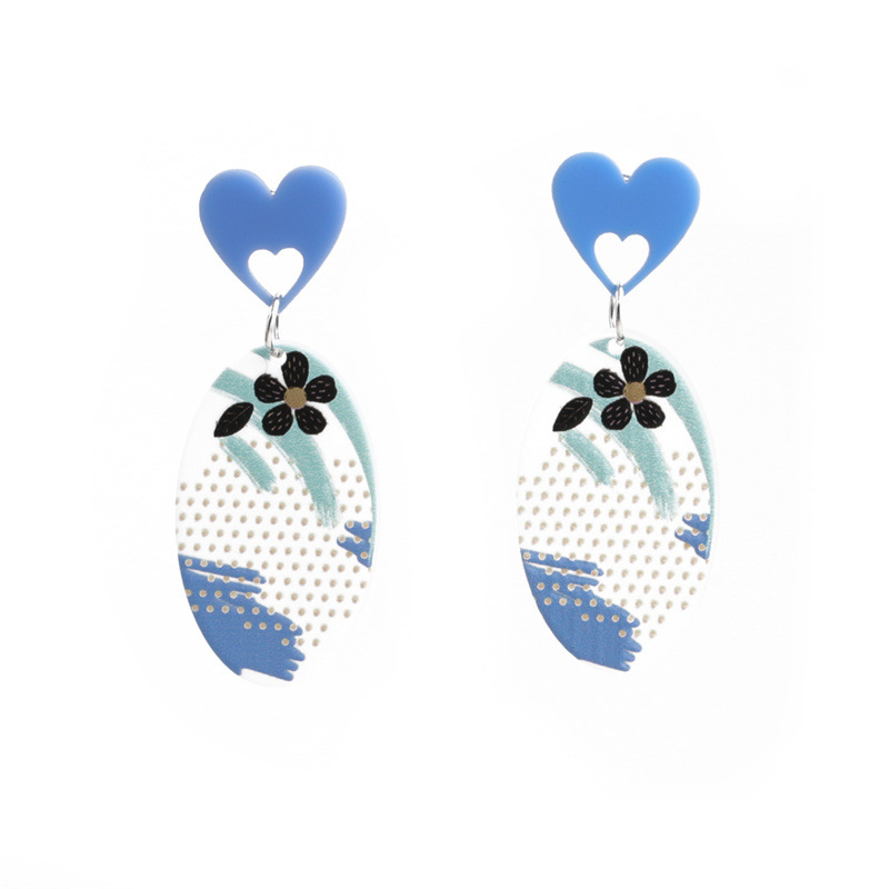 Foot Fashion Arylic No Inlaid Earrings display picture 7