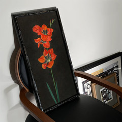 Artistic Decorative Painting for Living Room Sofa Background, "All Things Grow," Hanging Art for Entranceway, Corridor, or End of Hallway