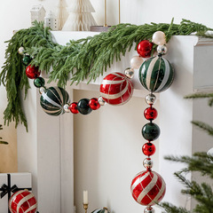 クリスマス装飾15cm彩色クリスマスボールクリスマスツリー装飾デパートのショーウインドーに大きなボールペンダントを配置する