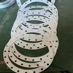 九江聚四氟乙烯墊片廠家 PTFE四氟墊片廠家 DN100四氟法蘭墊現貨