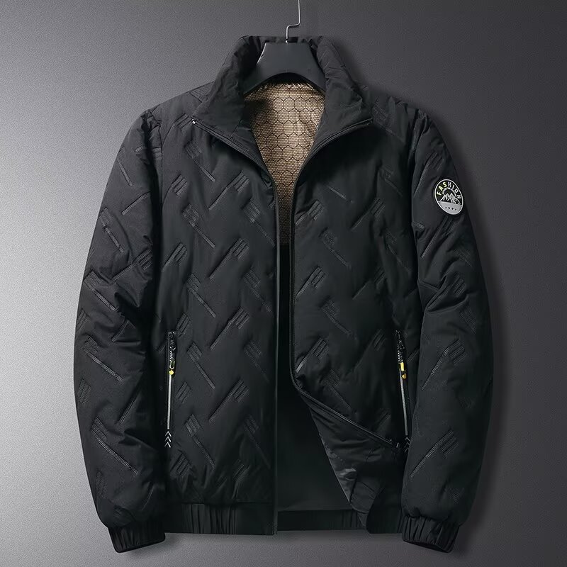 Ropa de algodón transfronteriza invierno algodón intercalado hombre nuevo grafeno chaqueta interior y exterior chaqueta de algodón de gran tamaño chaqueta al por mayor