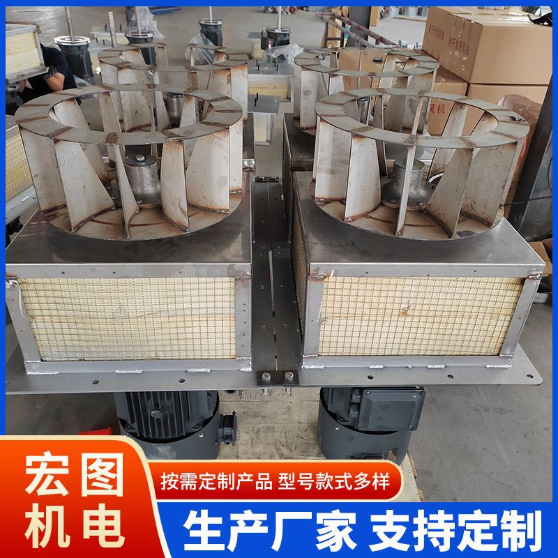 嵌入式热风循环高温风机 工厂NFG离心式高温循环风机通风换气风机