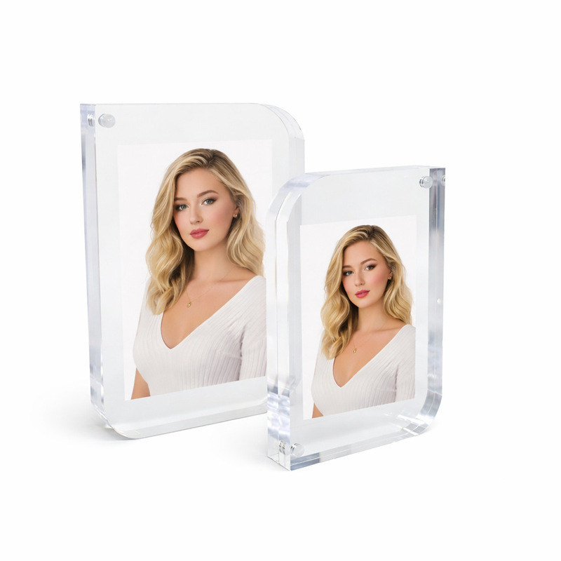 Cross-Border European and American Acrylic Photo Frames, Light Luxury Picture Frames, Photo Display Stands, Poster Display Stands, Floating Photo Frames, Custom Wholesale Cross-Border European and American Acrylic Photo Frames, Light Luxury Picture Frames, Photo Display Stands, Poster Display Stands, Floating Photo Frames, Custom Wholesale