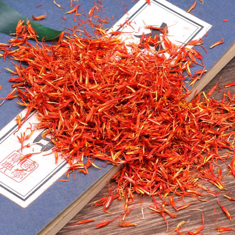 Dried Safflower Threads 500g Hong Hua Herbal Tea and Foot Soak Ingredient overview
