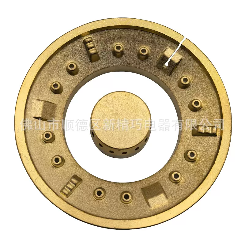 JS-A7-2 台式燃气灶家用煤气炉配件天然气灶头铜火盖分火器火芯