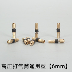 Universal three-stage piston head 6mm high-pressure pump copper head 30mpa high-pressure pump after-sales maintenance accessories