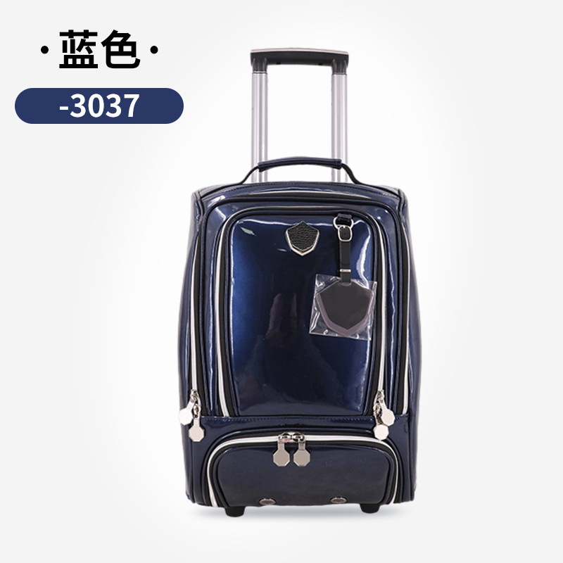 Bolsa de ropa de carro de golf material compuesto de pegamento ligero bolsa de equipaje de gran capacidad para mujeres bolsa de ropa de polea de carro