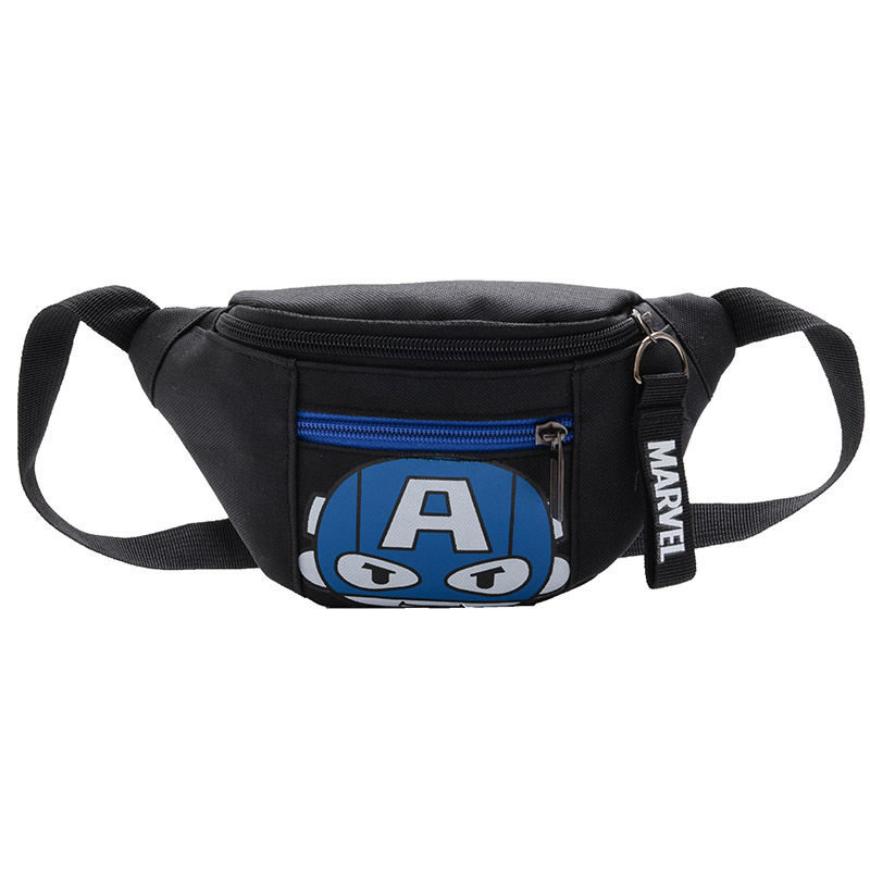 Comercio exterior Lindo bolso de pecho para niños 2024 nuevo mini bolso de hombro impreso de dibujos animados anime bolso de la cintura bolsa de mensajero de la moda