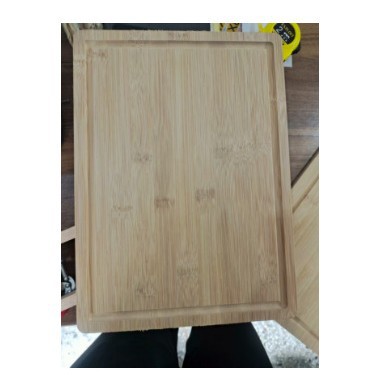 Tablero de descongelación transfronterizo tablero de corte de madera cuadrado tablero de corte de fruta de viaje camping tabla de corte pequeña portátil tabla de corte de Bambú