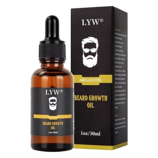 Cross-border beard growth oil men's beard care softening manic soft beard hair nourishing essential oil in stock wholesale