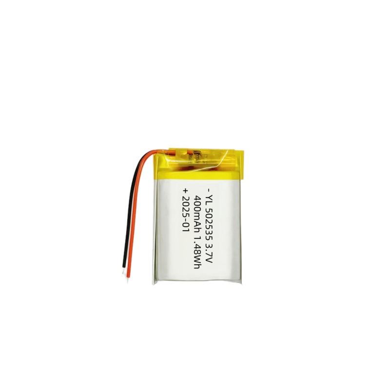 502535/400mAh 배터리(보호 보드 콘센트 포함)