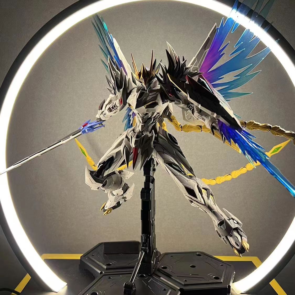 매직 코어 모델 삼국지 코어 AO BING LU BU CAO REN QINGLONG BAI XUEJI MECHA 조립 손으로 만든 장난감 블라인드 박스