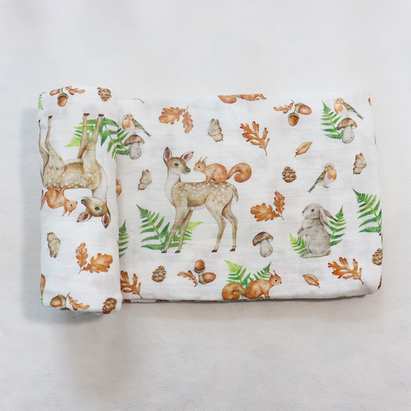 Pañuelo de gasa para recién nacidos, manta de bebé de algodón de bambú transpirable, bufanda de bebé, sala de partos, toalla cuadrada grande, manta