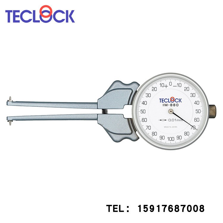 日本得乐TECLOCK 得乐内卡规 IM-881/IM-882/IM-880卡钳表