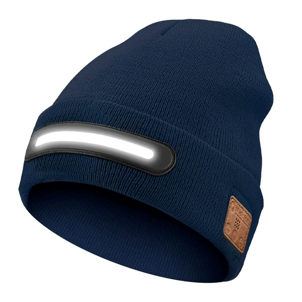 M1-BTD3 Navy Blue (Bluetooth + White Light Cap)