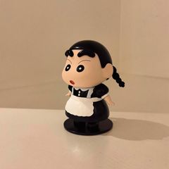 蜡笔小新手办女仆小新桌面摆件潮玩公仔周边玩偶车载摆件手办模型