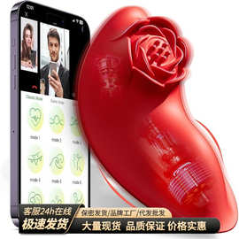 玫瑰花蕾震动隐形穿戴无线APP异地遥控穿戴跳蛋女用自慰情趣用品