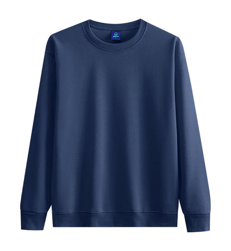 秋冬圆领卫衣定制logo工作服印字团建工衣外套刺绣餐饮广告衫定做|undefined