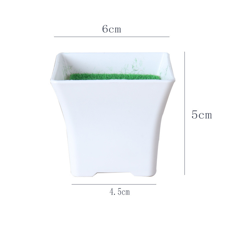 Maceta de Plástico para Cultivo Fuerte y Durable para Decoración del Hogar