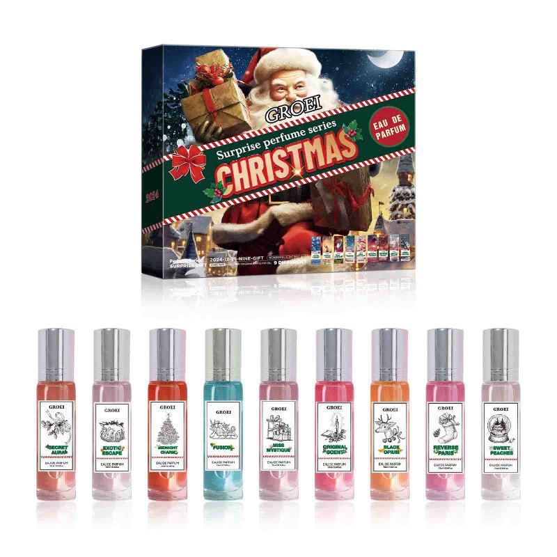 Perfume de Navidad de marca G 9 paquetes 10ml * 9