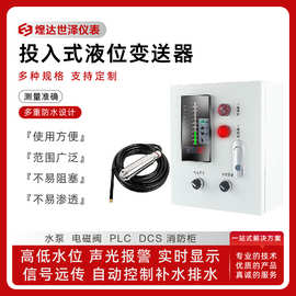 高精度投入式液位变送器4-20mA投入式液位变送器油位液位变送器