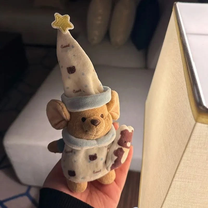 10 センチメートルベビー服かわいいクリエイティブ綿人形ドレスアップアクセサリーミニ帽子シェフハットエプロンセット|undefined
