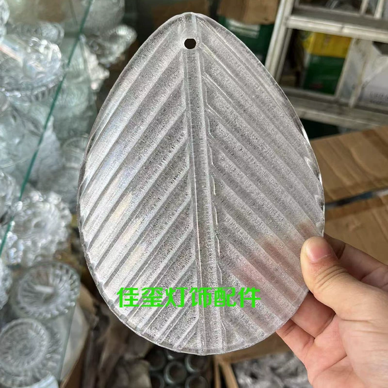 Хрустальные осветительные аксессуары, люстра, потолочный светильник, абажур, чехол, стеклянная деталь, пескоструйная обработка, прозрачная стеклянная деталь, детали лезвия