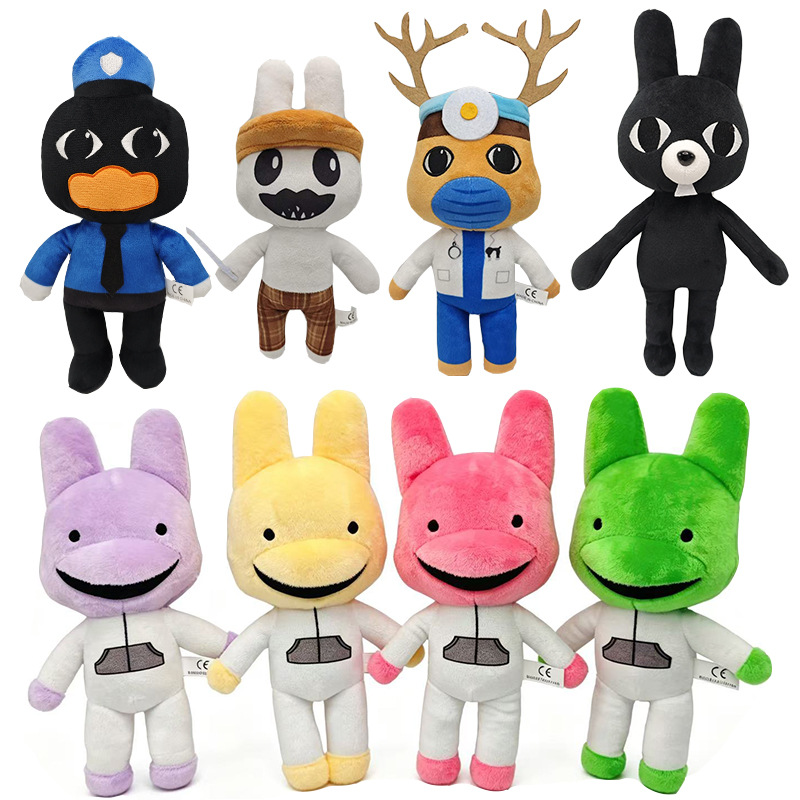 跨境新品恐怖动物医院毛绒玩具Animal Hospitalplush游戏周边玩偶