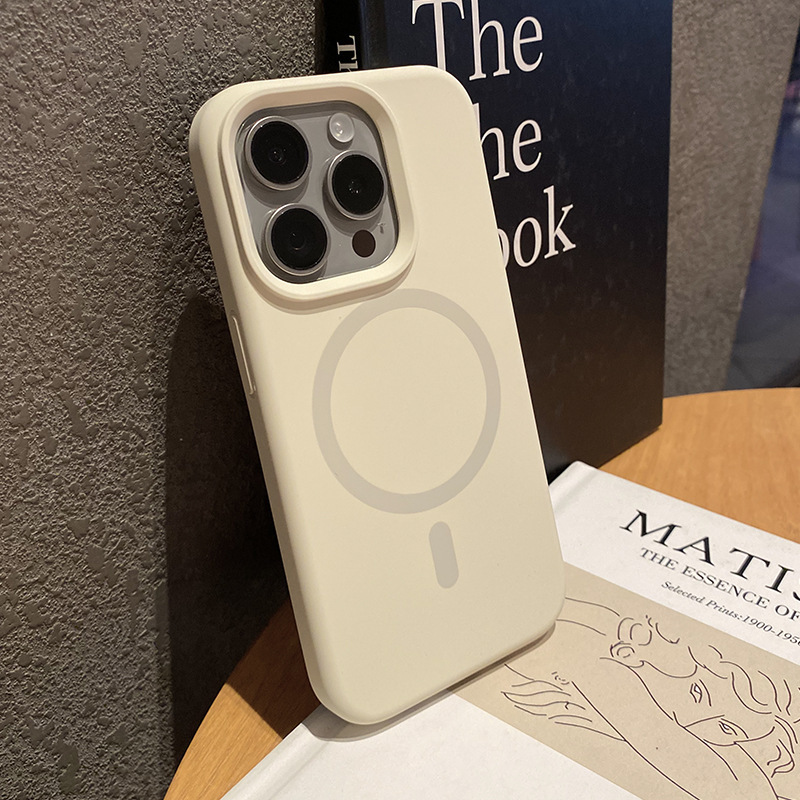 iphone16promax 携帯電話ケース液体レンズ保護 Apple 15Pro 強力な磁気携帯電話ケース ins スタイルソリッドカラー 14PM 落下防止保護ケースハイエンド 13Pro カップルケースに適しています|undefined