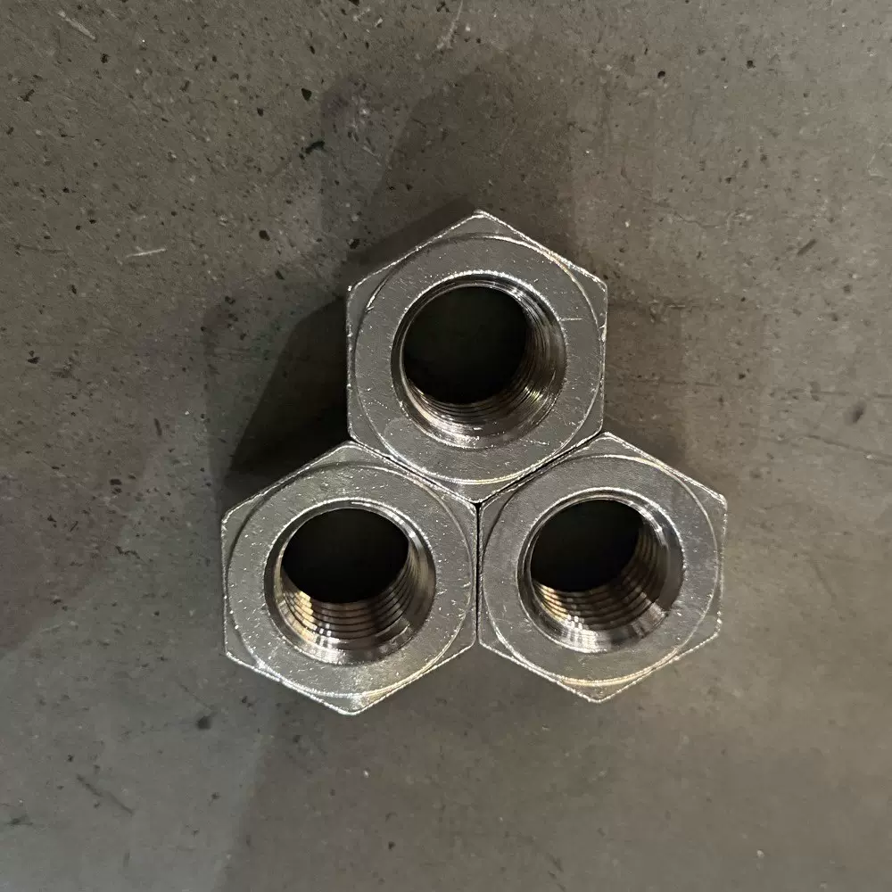 Inconel625高强度六角螺母N06625美制细牙NS3306螺帽加长定制