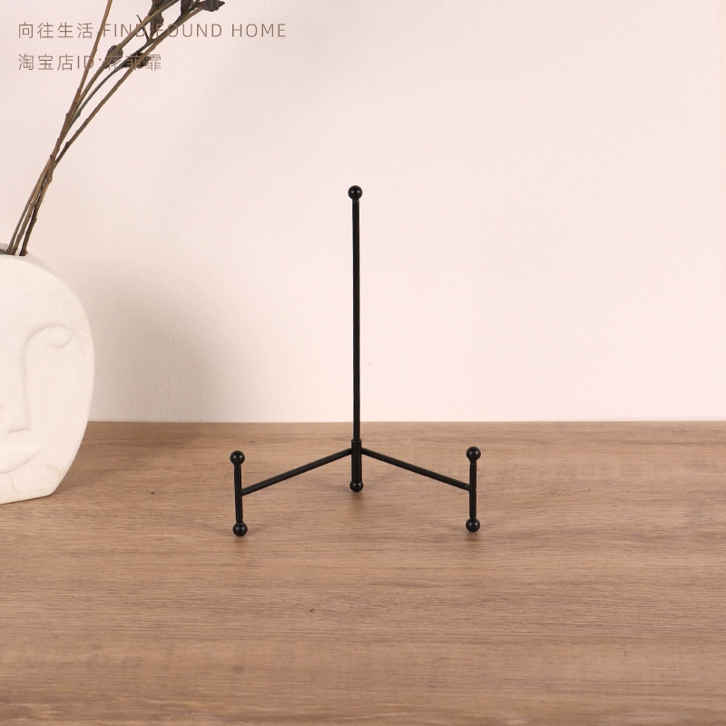 Original simplicity porcelain plate clock clock bracket trimming frame phase frame bracket plate square plate sitting shelf display rack
