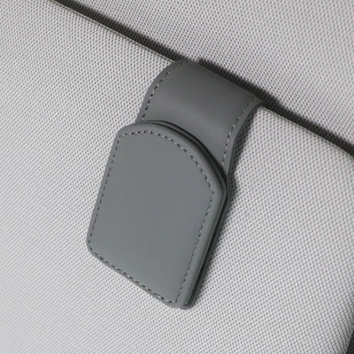 Handy Gadget Multifunctional Creative – Car Glasses Clip/Bill Clip - gray-u-shaped-glasses-clip