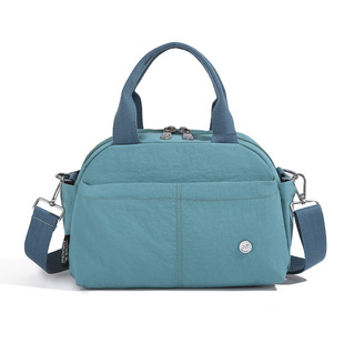Cross-Border 2025 New Nylon Cloth Shoulder Bag Casual Bag Fashionable Commuter Portable Lightweight Crossbody Bag Wholesale