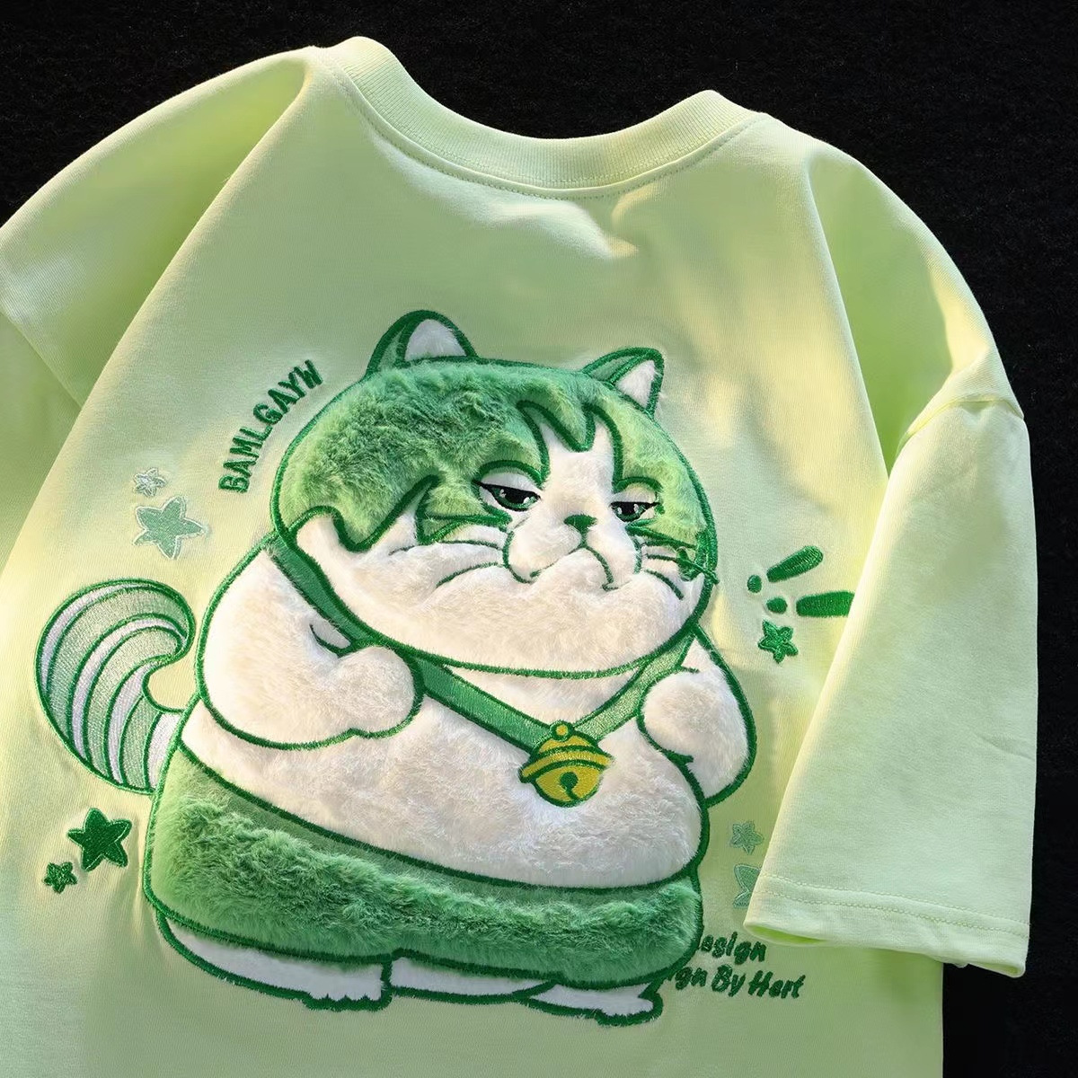 Cartoon Plush T-shirt 6