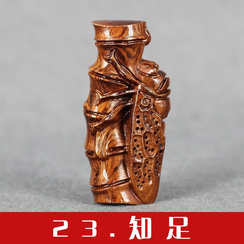 ミャンマーの花梨の白酸の枝の赤い貴重な宝の手の件の12生肖は件の木の彫刻の観光地区を飾って熱売します。|undefined