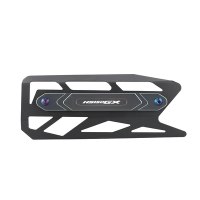 Metal Alloy Outer Cover Protective | Motorcycle exhaust pipe - ns150gx-exhaust-hood-decorative-strip-titanium-color