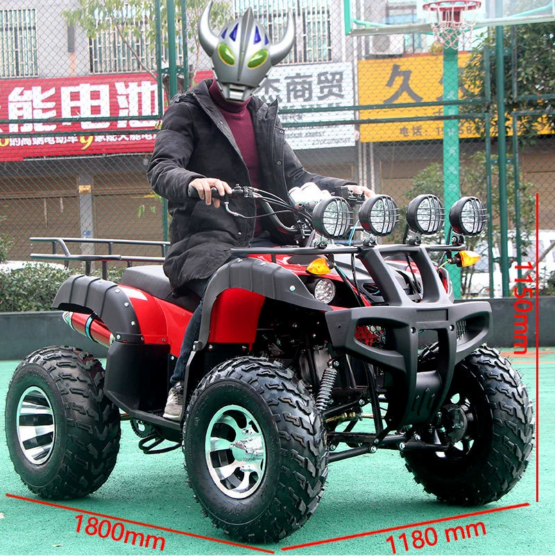 Внедорожный квадроцикл ATV 150CC, размер «бык», двойной ATV, для бездорожья, пустыня/горный велосипед